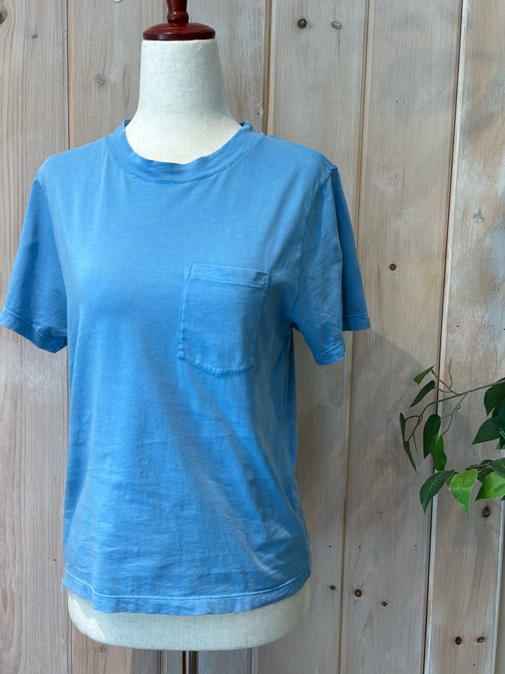 Kule Blue Short Sleeve Tee Shirt Medium